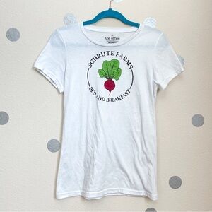 The Office Schrute Farms Bed and Breakfast Crewneck Tee